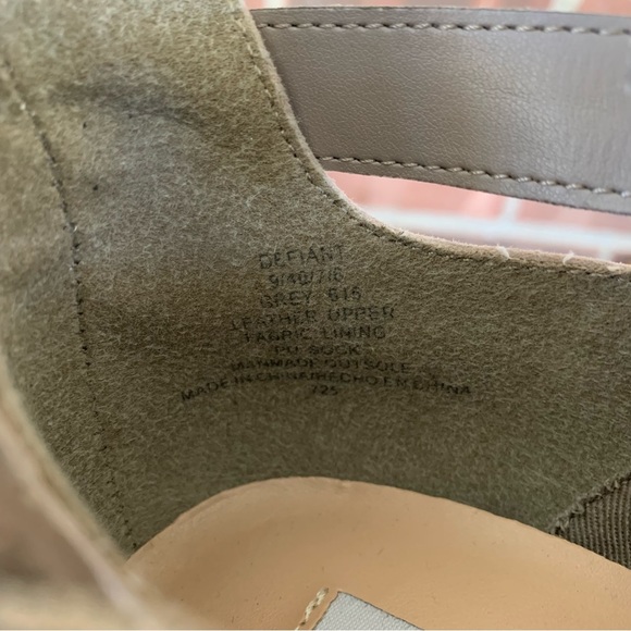 Steve Madden Womens Defiant Grey Suede Pointed Toe Ankle Boots Size US 9 M - Picture 7 of 11